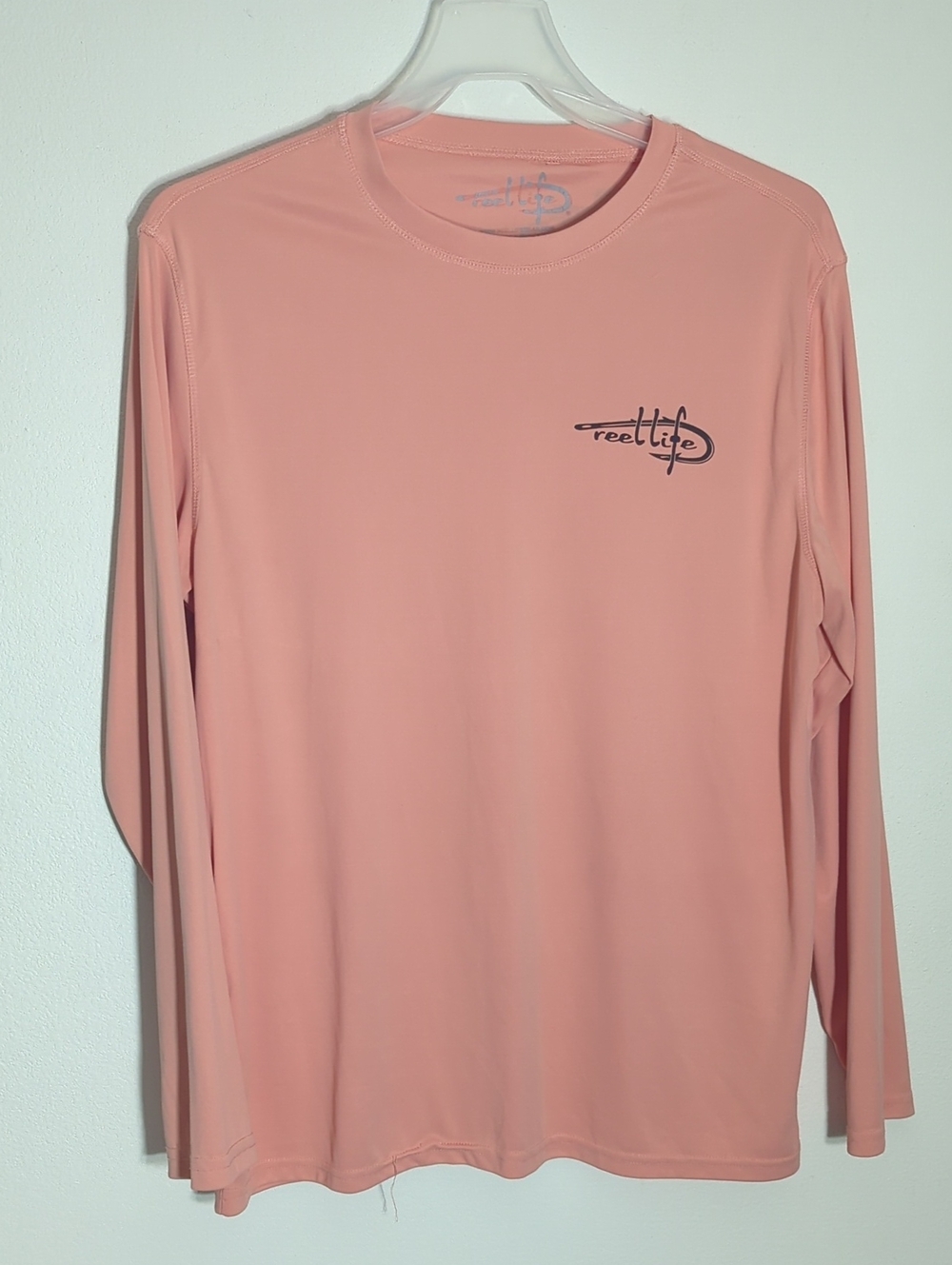 Reel Life Mens Shirts Fishing Cruise Vacation Outdoor Beachy Tropical Coral XL - Picture 12 of 15